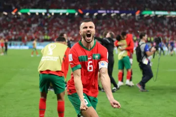 Radost hráčů Maroka