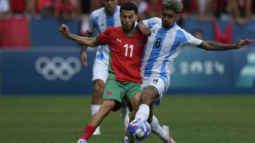 Utkání Argentina – Maroko