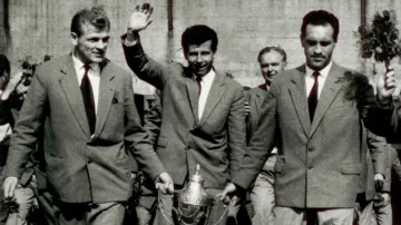 Svatopluk Pluskal, Josef Masopust a Ladislav Novák