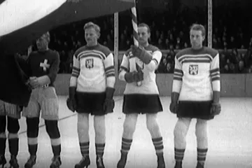 Českoslovenští hokejisté na MS 1938