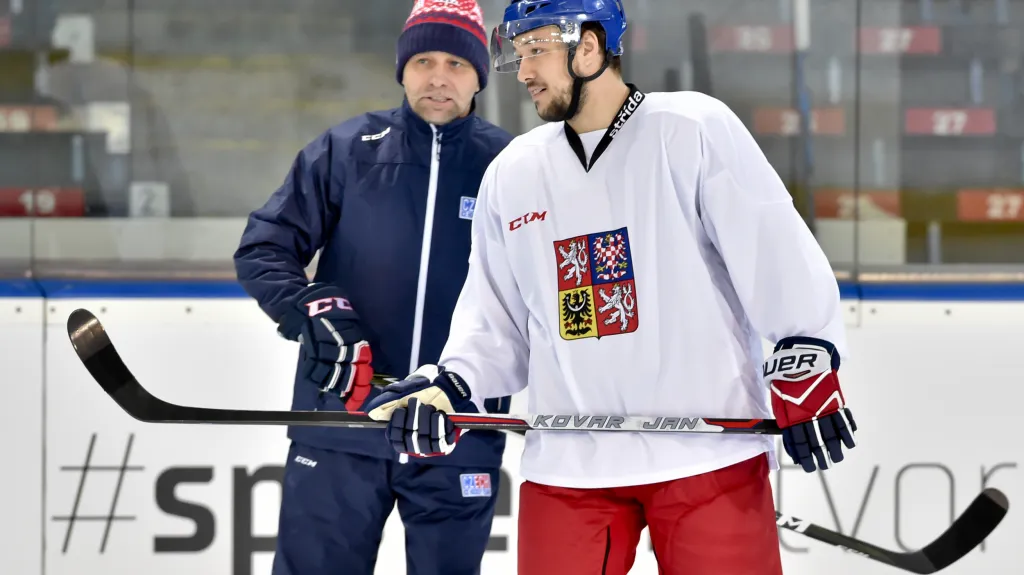 Jan Kovář s Josefem Jandačem 