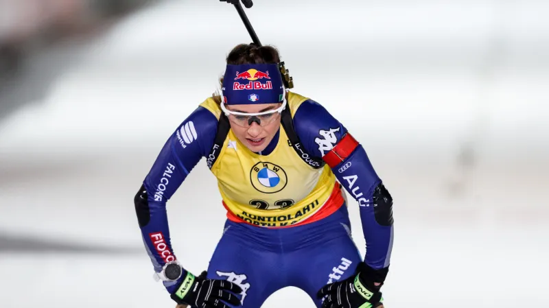 Sestřih závodu s hromadným startem žen v Anterselvě