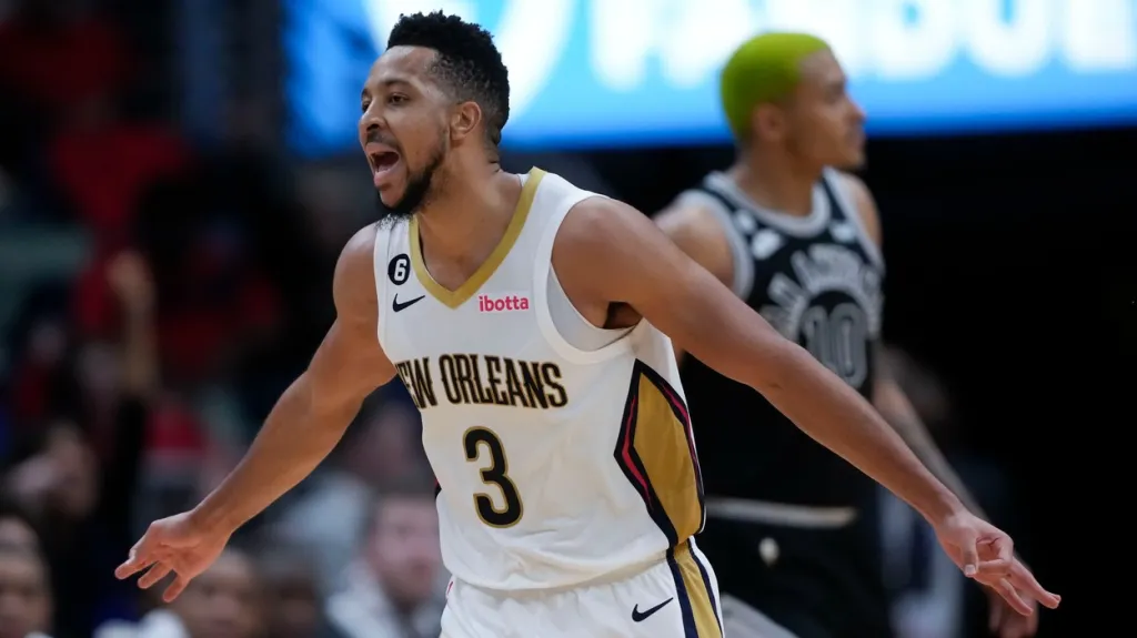 Basketbalista New Orleans CJ McCollum