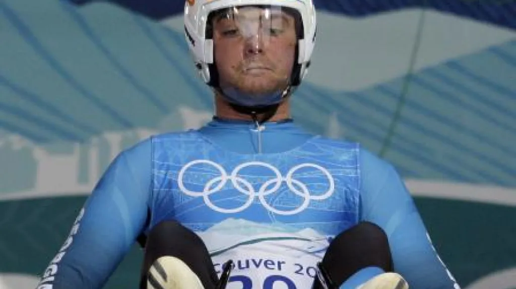 Gruzínský sáňkař Nodar Kumaritašvili