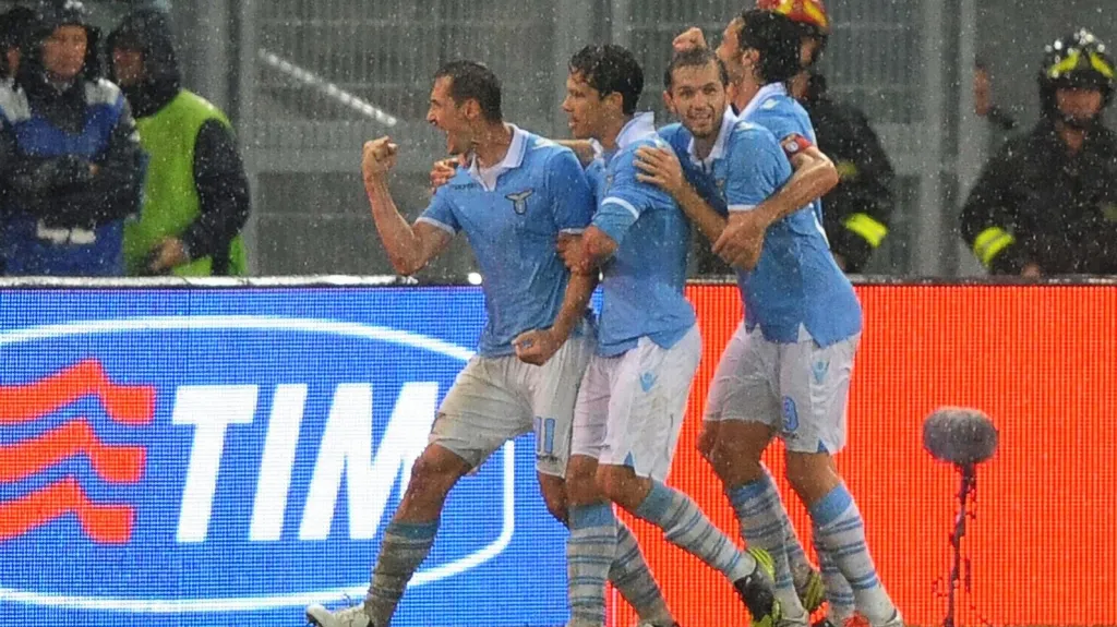 Slavící hráči Lazia