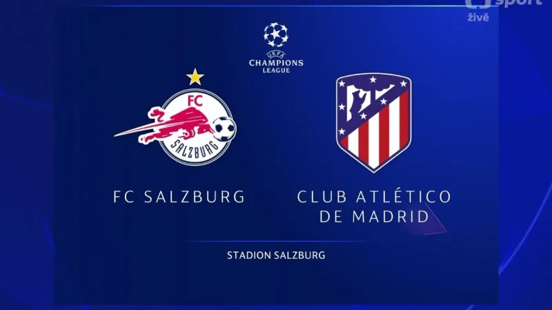 Sestřih utkání Salcburk - Atlético Madrid