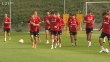 Sparta se chystá na zápas s FCSB