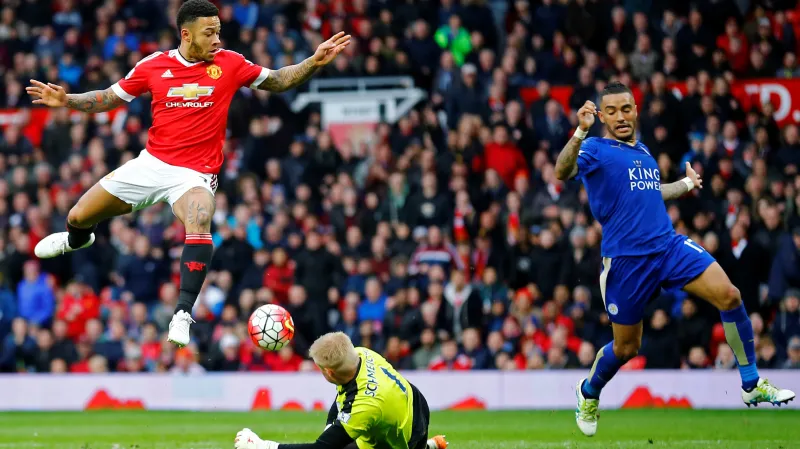 Utkání Manchester United - Leicester