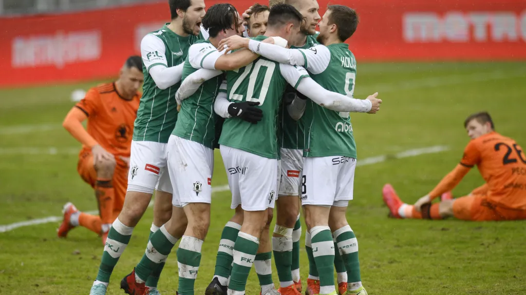 Radost fotbalistů Jablonce