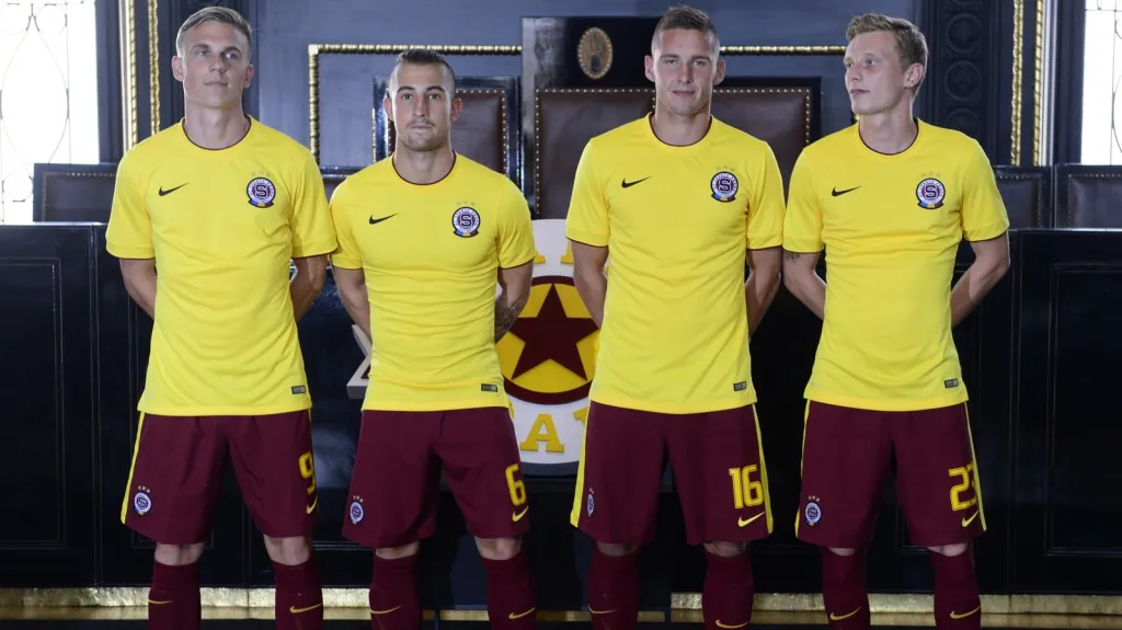 Venkovní varianta dresů Sparty pro novou sezonu