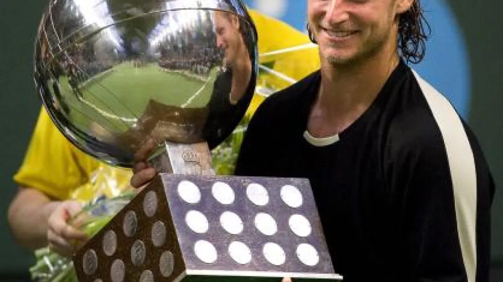 David Nalbandian, vítěz stockholmského turnaje