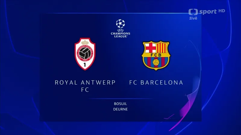 Sestřih utkání Antverpy – Barcelona