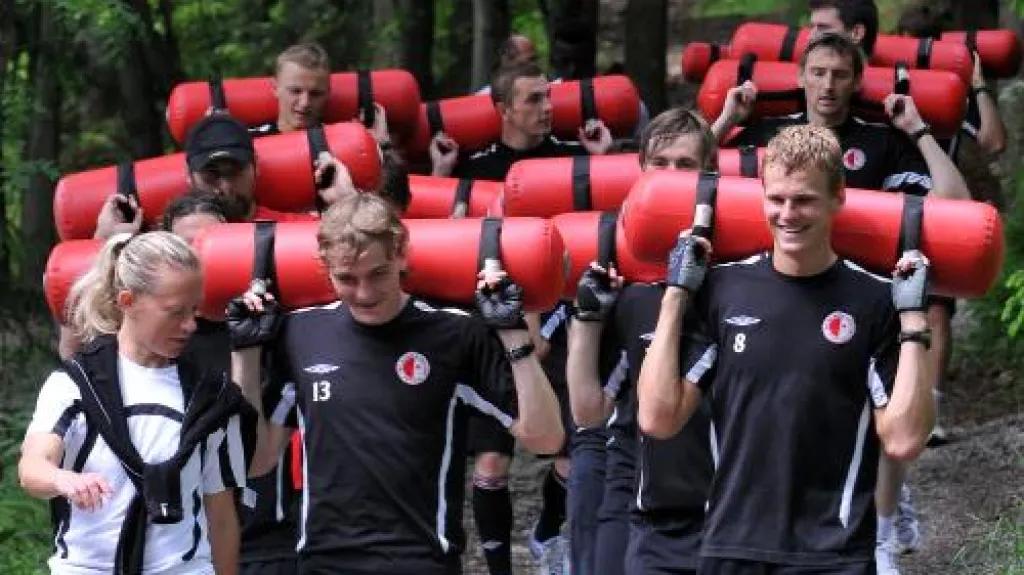 Soustředění Slavie ve Špindlerově Mlýně