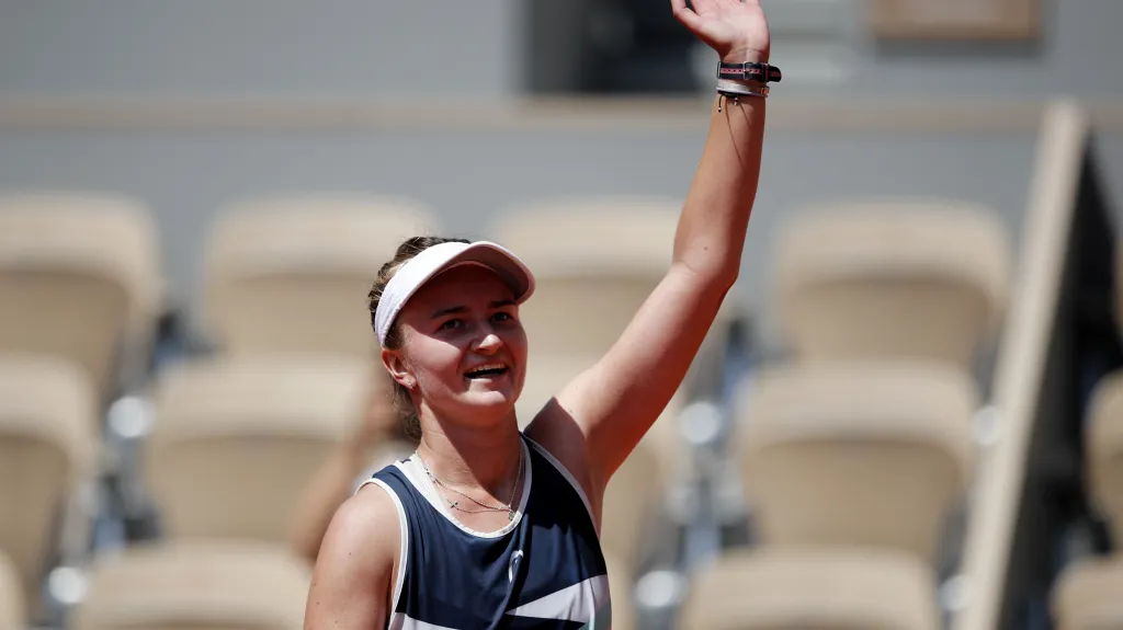 Slavící Barbora Krejčíková