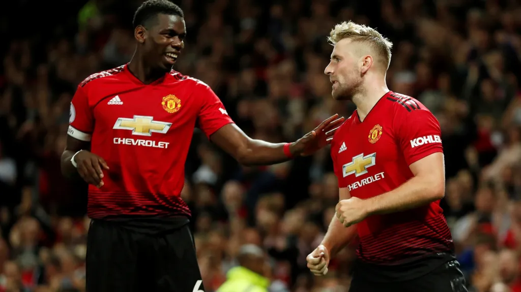 Radost fotbalistů Manchesteru United