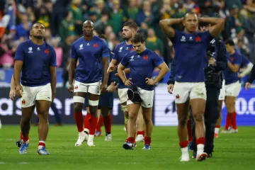 Zklamaní ragbisté Francie