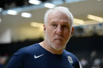 Trenér USA Gregg Popovich