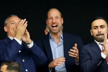 Princ William na zápase Aston Villy s Freiburgem