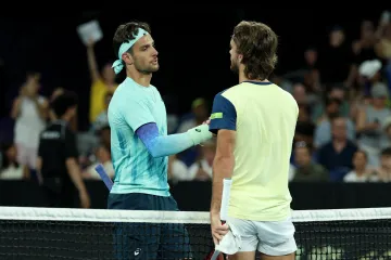 Lorenzo Musetti a Tomáš Macháč na Australian Open