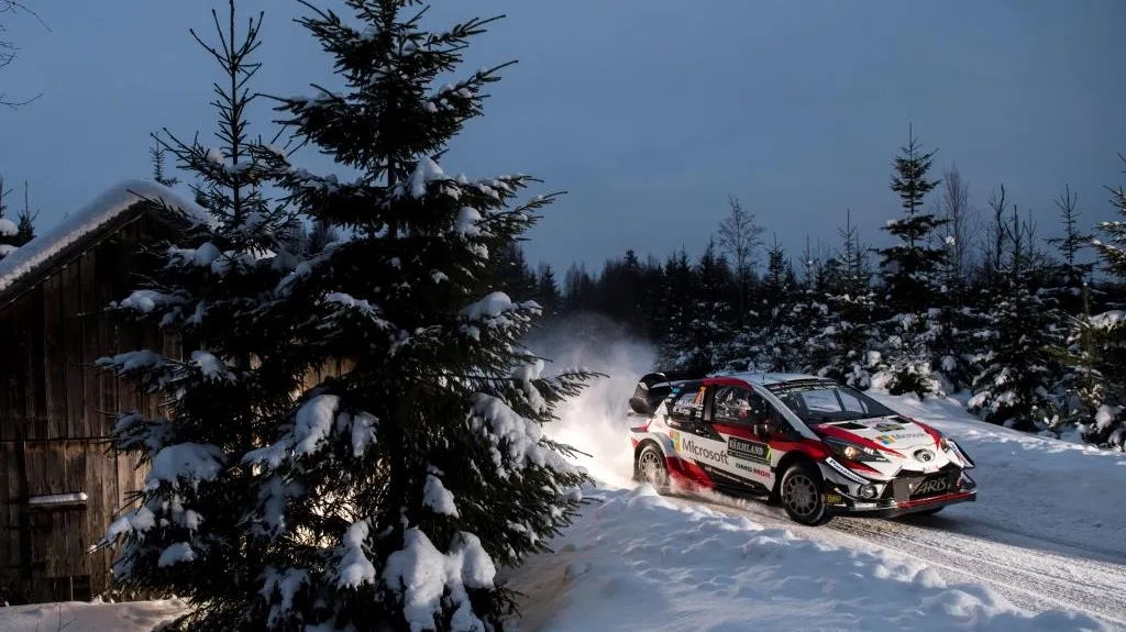 Thierry Neuville na Švédské rallye