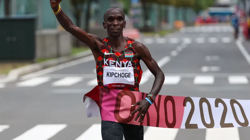 Závěr olympijského maratonu