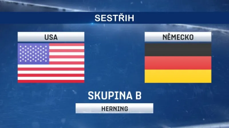Sestřih utkání USA - Německo