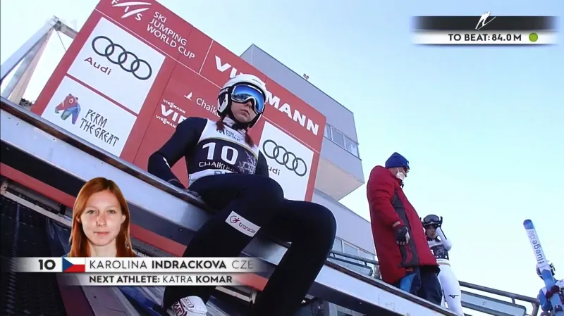 Indráčková si v Čajkovském skočila pro svůj nejlepší výsledek ve SP