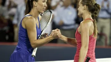 Jelena Jankovičová a Iveta Benešová