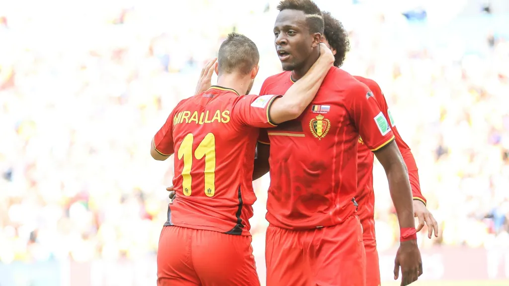 Radost fotbalistů Belgie