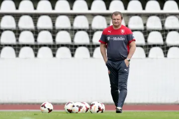 Trenér reprezentace Pavel Vrba