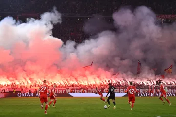 Atmosféra na stadionu Bayernu Mnichov