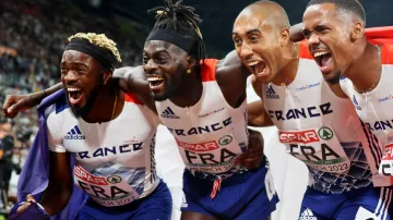 Mužská štafeta na 4x400 metrů ve finále ME byla v režii Britů