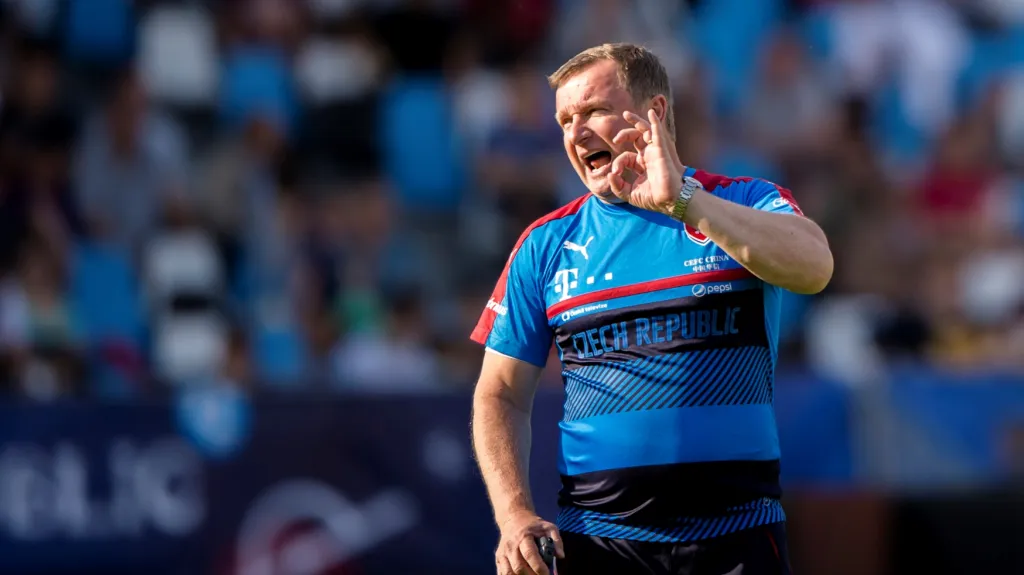 Trenér reprezentace Pavel Vrba