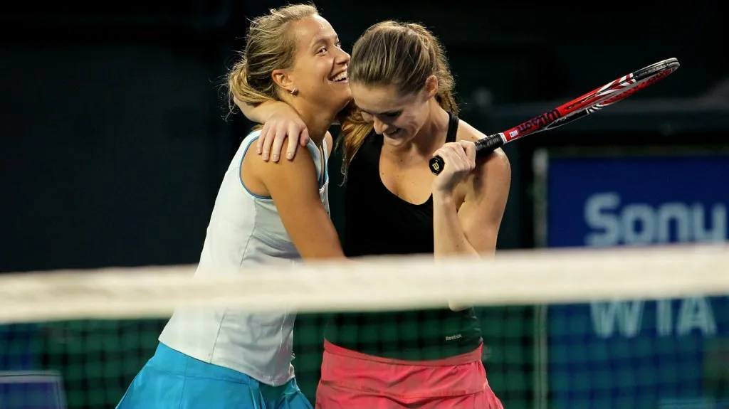 Iveta Benešová a Barbora Záhlavová-Strýcová 