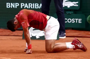 Novak Djokovič na Roland Garros