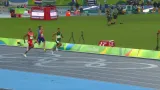 Maslákův semifinálový olympijský běh na 400 m