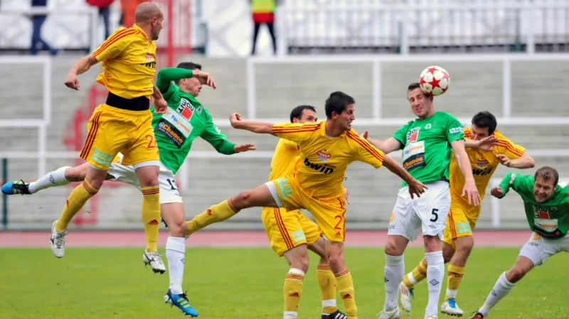 Sestřih utkání Dukla Praha - Jablonec