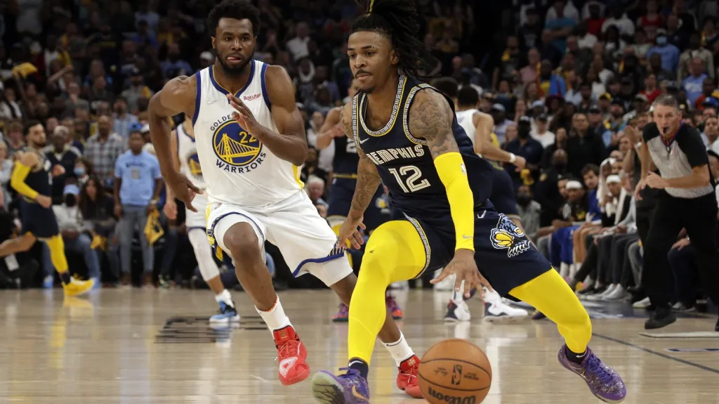 Ja Morant v utkání s Golden State