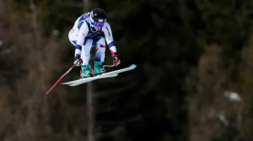 Kombinační sjezdy Barbory Novákové a Elisy Marie Negriové