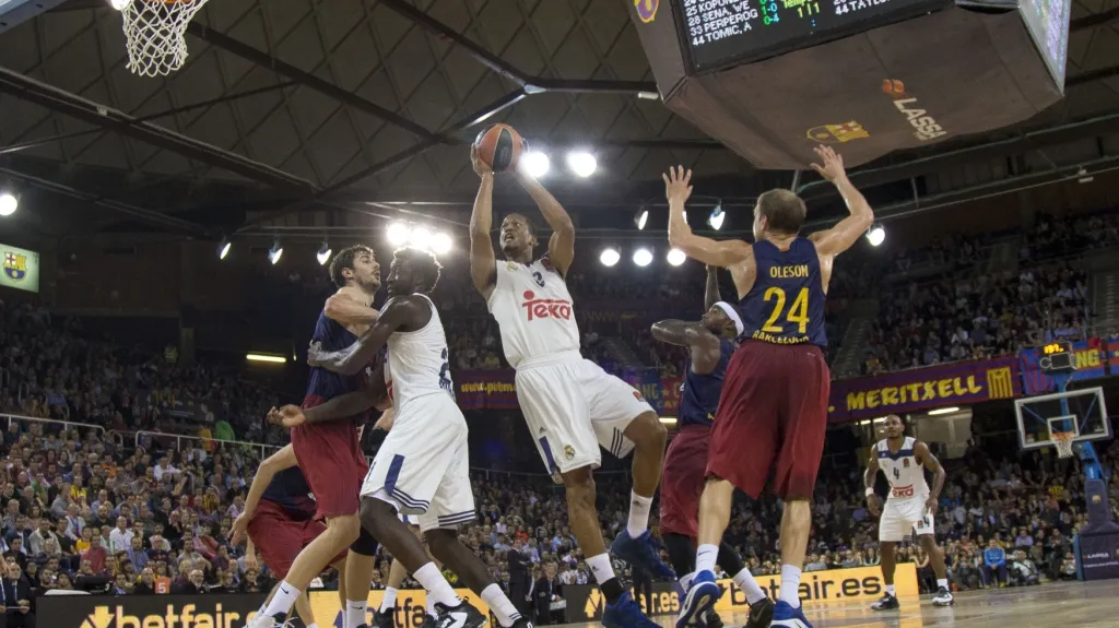 Basketbalové El Clásico mezi Barcelonou a Realem Madrid