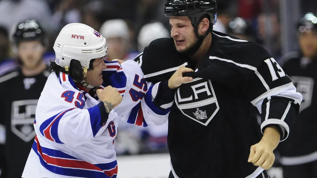Utkání Los Angeles - NY Rangers