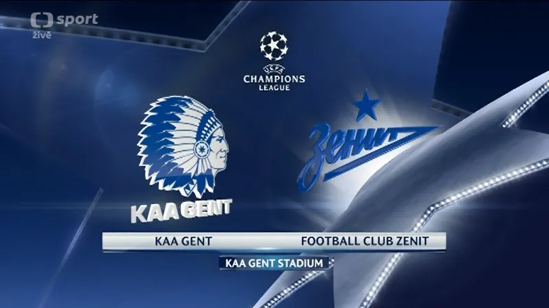 Sestřih utkání Gent - Zenit Petrohrad