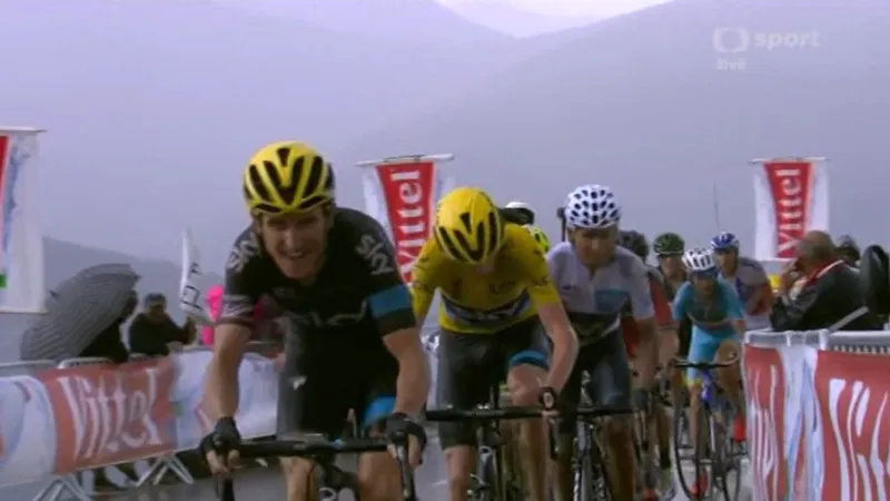 Závěr 12. etapy Tour de France