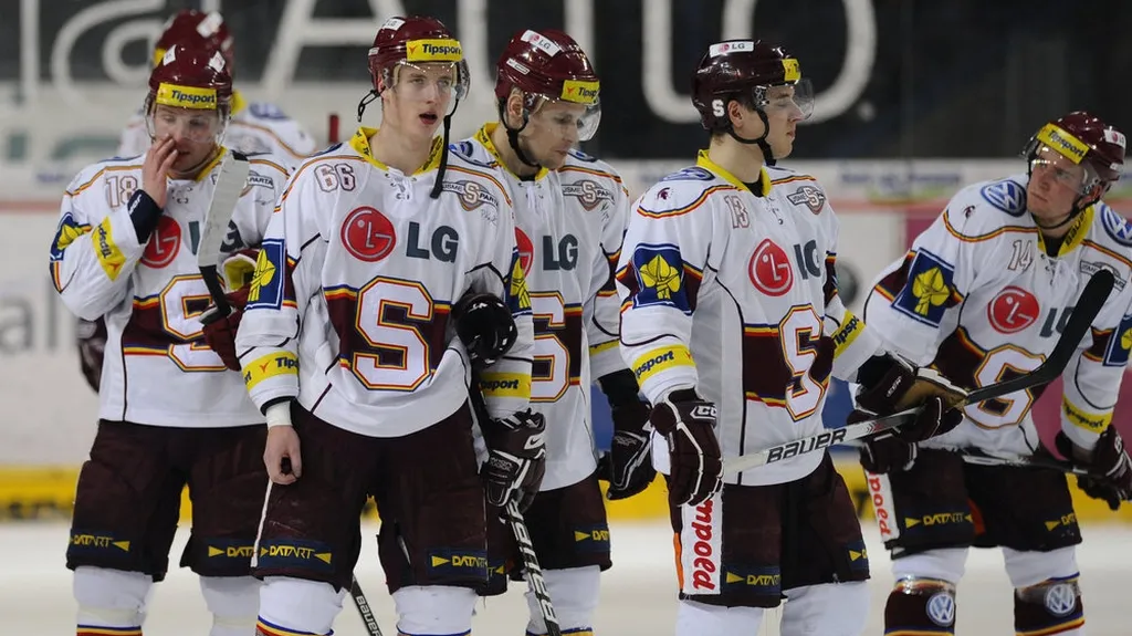 Zklamání hráčů Sparty