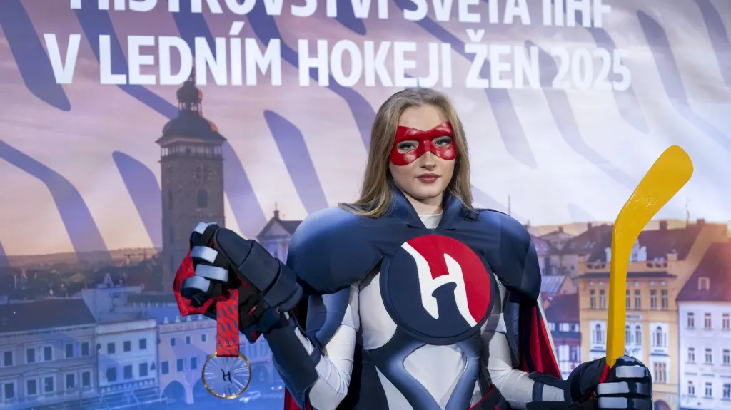 Komiksová hrdinka Tori se zlatou medailí pro MS hokejistek