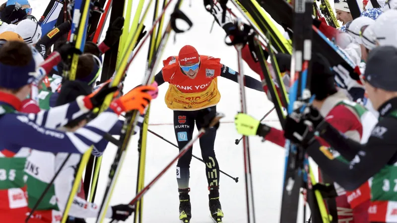 Frenzel naposledy proťal cílovou rovinku