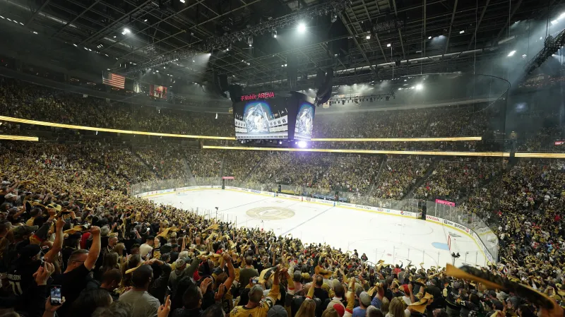 Fanoušci Vegas Golden Knights