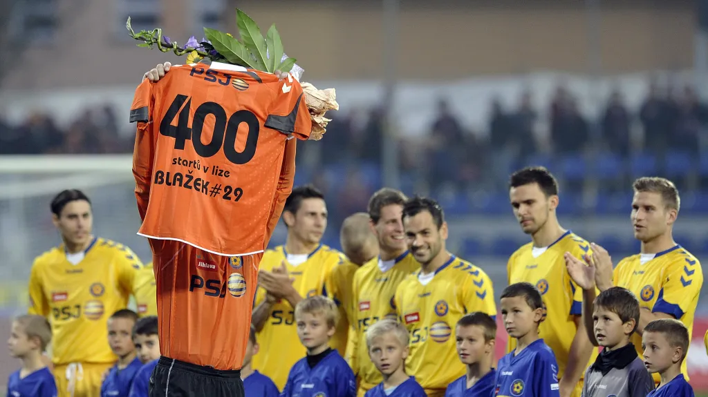 400. start Jaromíra Blažka v lize