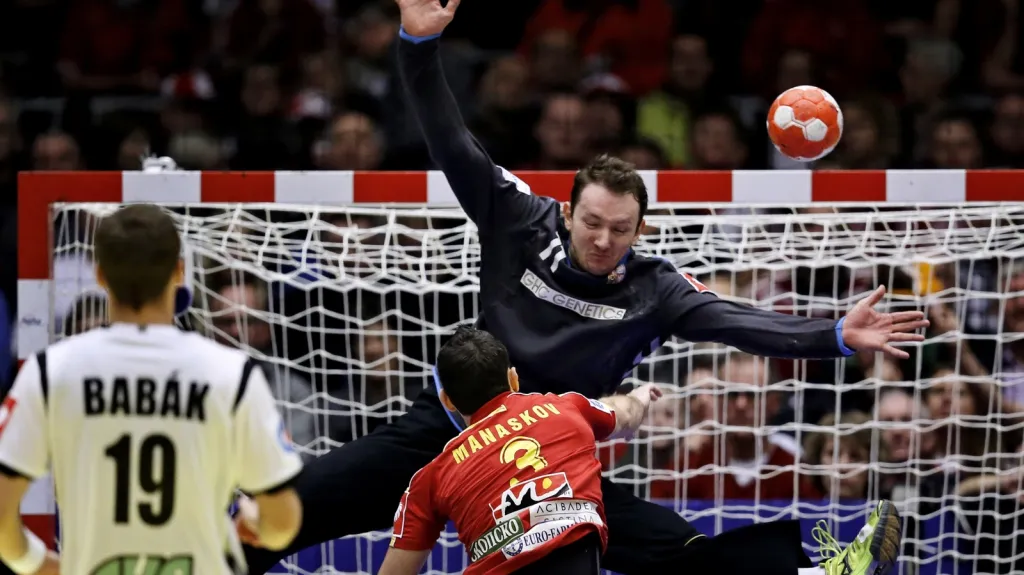 Brankář Petr Štochl