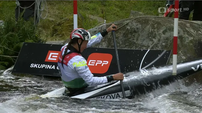 Vítězná jízda Martiny Satkové na MČR na Lipně